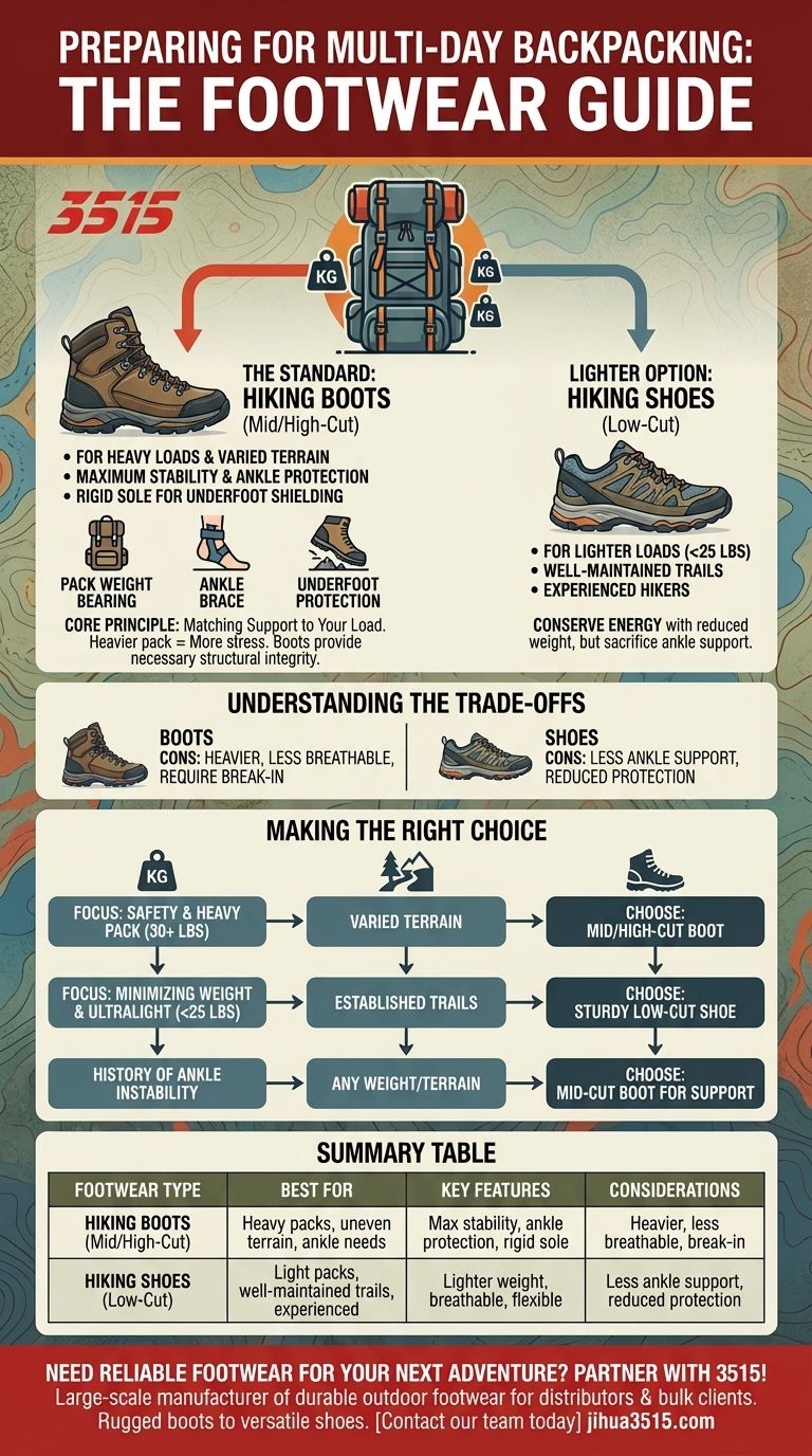 Wie sollte man sich in Bezug auf das Schuhwerk auf mehrtägige Rucksacktouren vorbereiten? Der ultimative Leitfaden zur Auswahl der richtigen Wanderschuhe Visuelle Anleitung