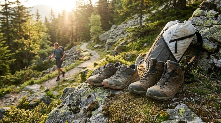 Quelles chaussures sont recommandées pour les randonnées légères avec sac à dos ? Choisissez la bonne chaussure pour votre randonnée