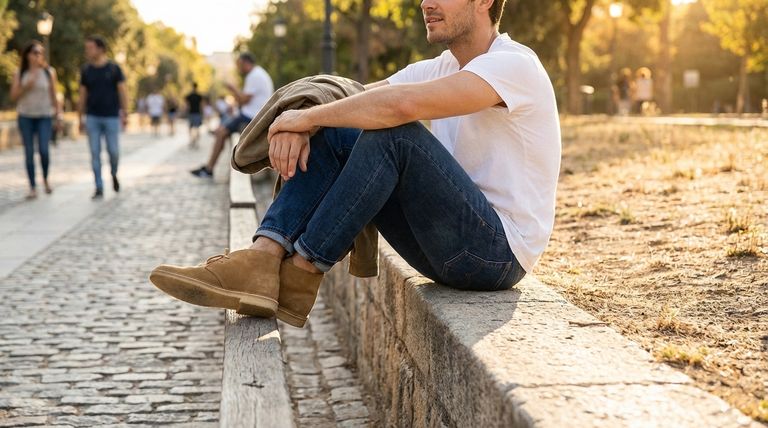 Qual é a combinação de roupa casual infalível com botas desert? Domine o Estilo Versátil
