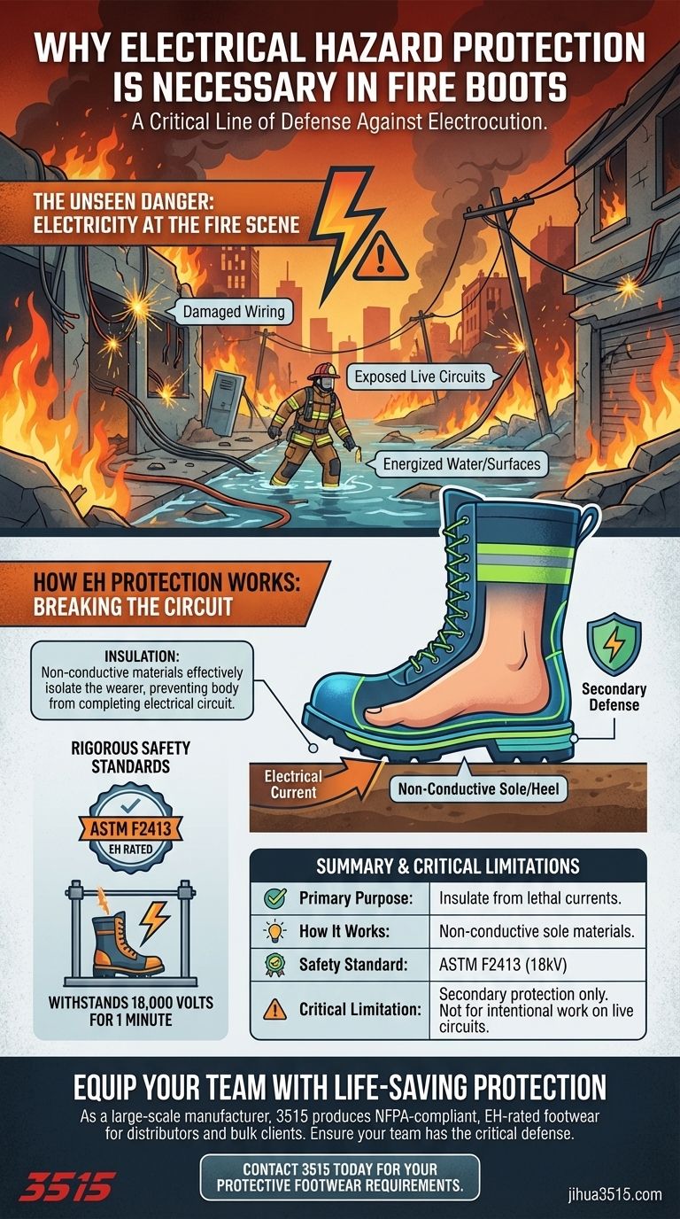 Por que a proteção contra risco elétrico é necessária em botas de bombeiro? Uma Defesa Crítica Contra Eletrocussão Guia Visual