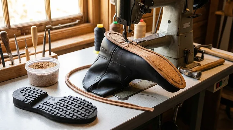 グッドイヤーウェルト製法はどのように行われますか?比類なき耐久性と修理可能性を解き放つ