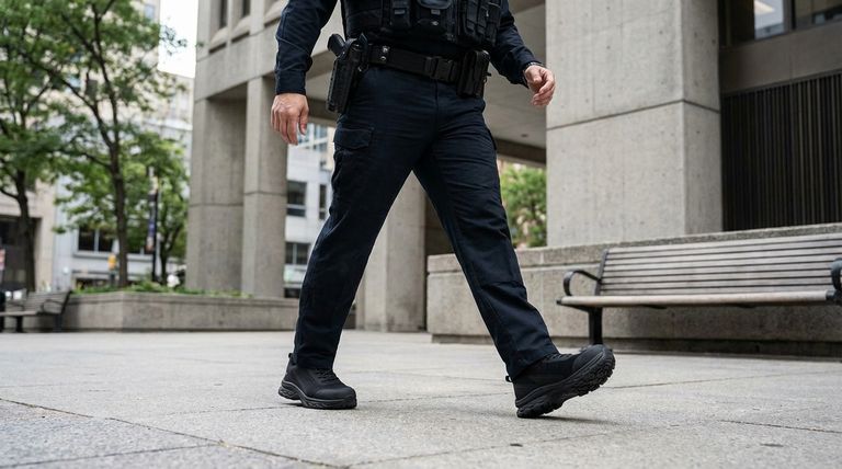 Pourquoi un agent pourrait-il préférer des chaussures de police aux bottes ? Pour un confort et une agilité supérieurs en service