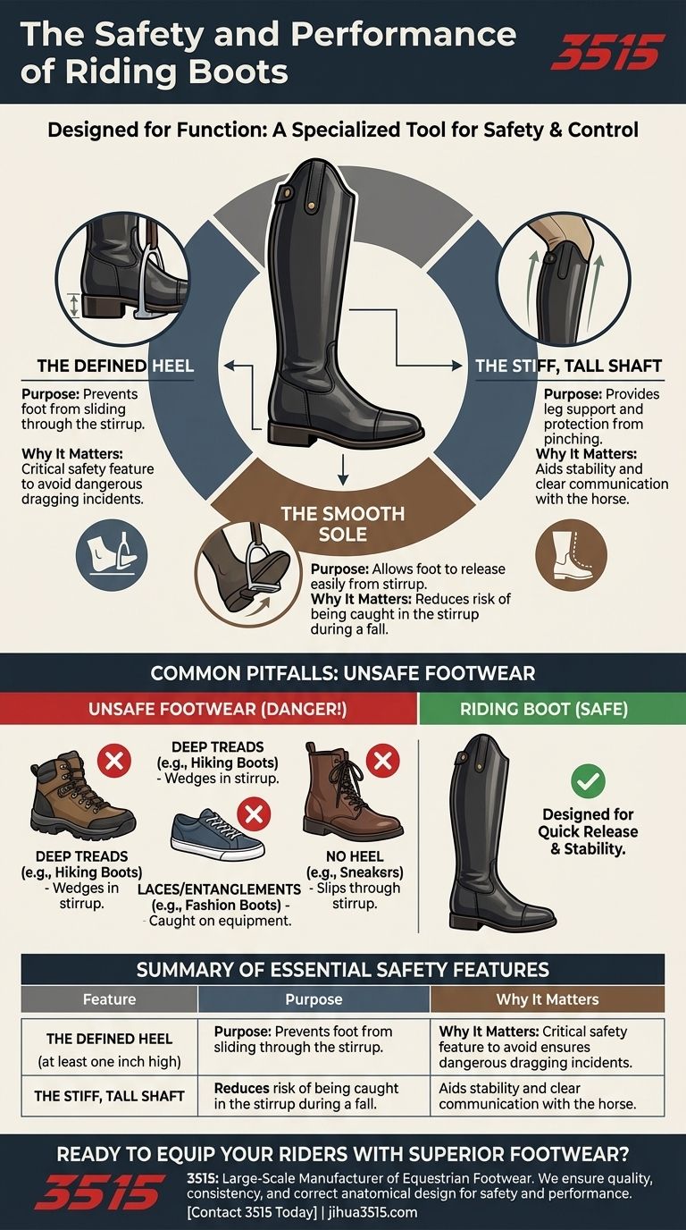 骑马靴的主要目的是什么？安全、性能和合身 图解指南