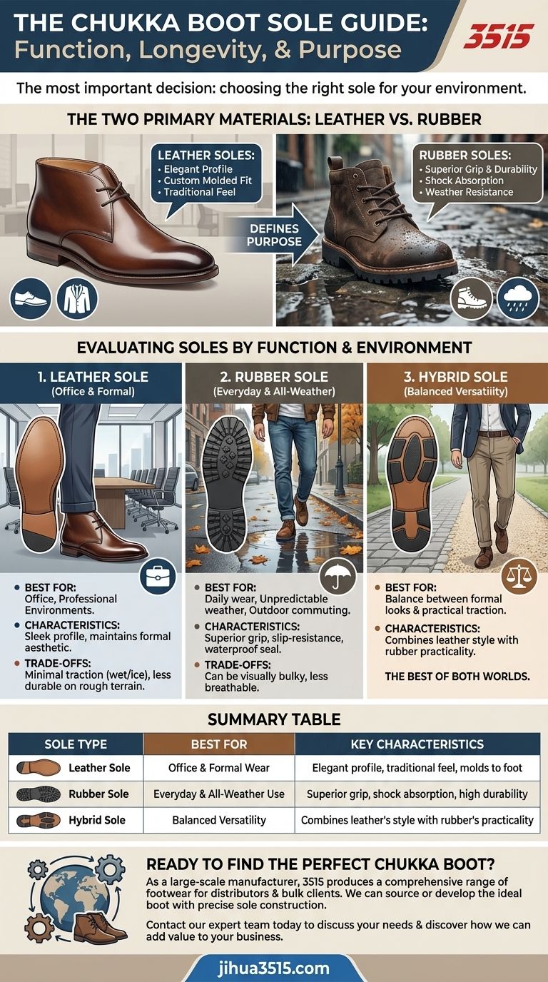 ما هو الدور الذي تلعبه أنواع النعل في اختيار أحذية الشوكا؟ إنه المفتاح للأناقة والمتانة دليل مرئي