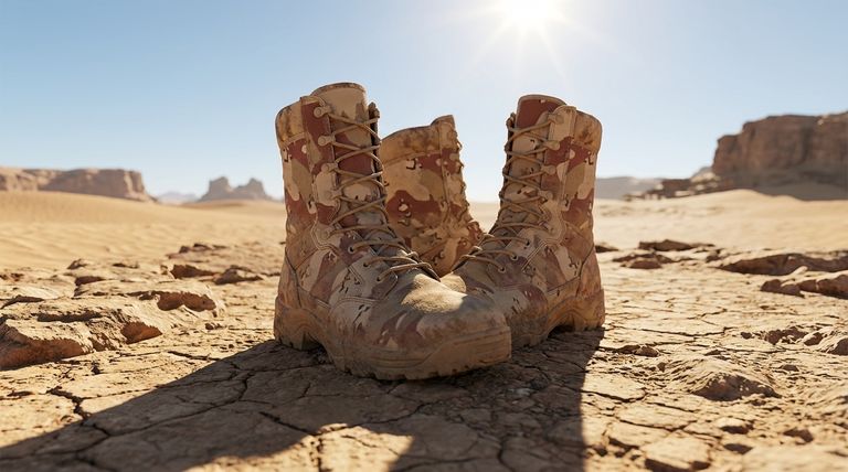 Qual è il nome del nuovo modello di stivale menzionato nell'articolo? Vi presentiamo gli stivali Original Camo Red Desert