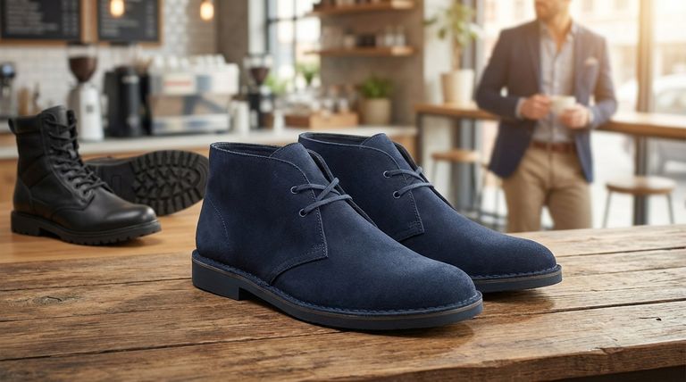 What makes navy blue desert boots unique? A Modern Twist on a Timeless Classic