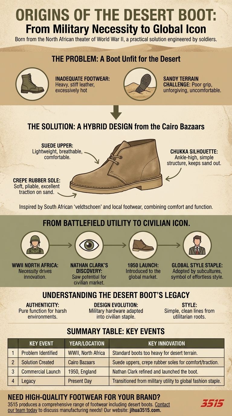 ¿Cuáles son los orígenes de las botas desérticas? De la necesidad de la Segunda Guerra Mundial a un estilo atemporal Guía Visual