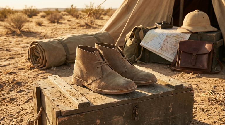 제2차 세계 대전 이후 데저트 부츠 디자인을 대중화한 사람은 누구인가요? 네이선 클락의 글로벌 패션 유산