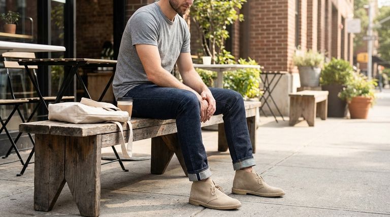 Was sind lässige Outfit-Kombinationen für Desert Boots? Beherrschen Sie vielseitigen Stil für jeden Anlass