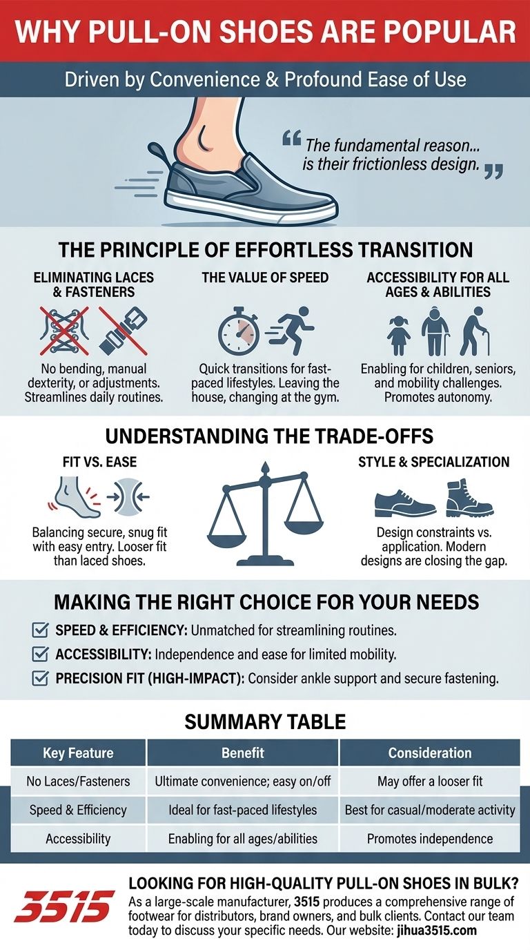 Perché le scarpe slip-on sono popolari? La guida definitiva alle calzature senza sforzo Guida Visiva