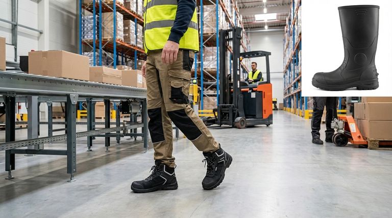 ¿Qué características de las botas de trabajo son esenciales para entornos de almacén e industriales ligeros? Priorice la protección ligera y la comodidad durante todo el día.