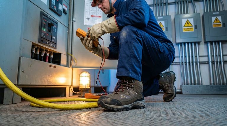 電気作業用安全靴に不可欠な安全機能は何ですか?仕事に合った保護を選びましょう