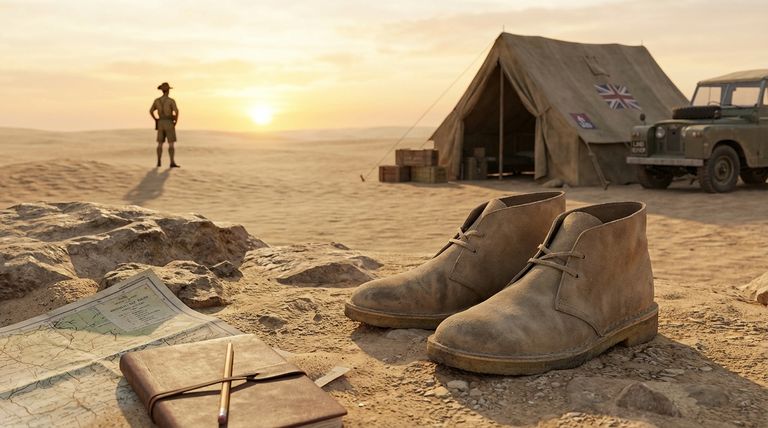 Qu'est-ce qui a inspiré Nathan Clark à concevoir la desert boot ? Découvrez les origines d'une icône intemporelle