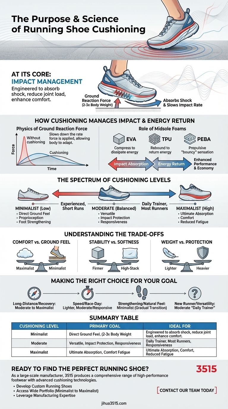 跑步鞋缓冲的目的是什么？吸收冲击，提升表现 图解指南