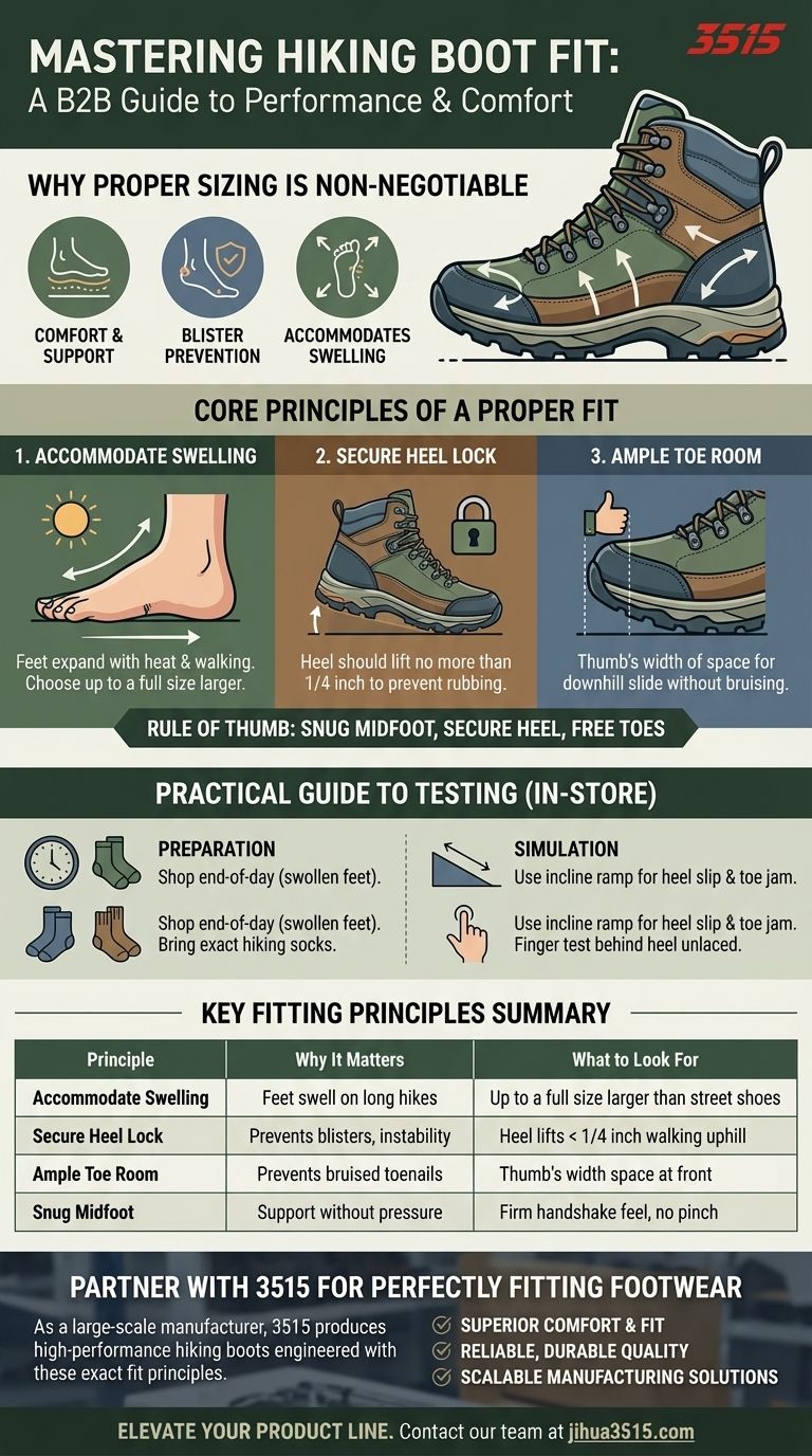 Warum ist die richtige Größe bei Wanderschuhen wichtig und wie sollten sie passen? Blasen vermeiden und Komfort maximieren Visuelle Anleitung