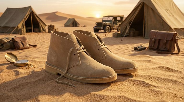 Comment les desert boots ont-elles été introduites sur le marché ? Du champ de bataille à l'icône mondiale