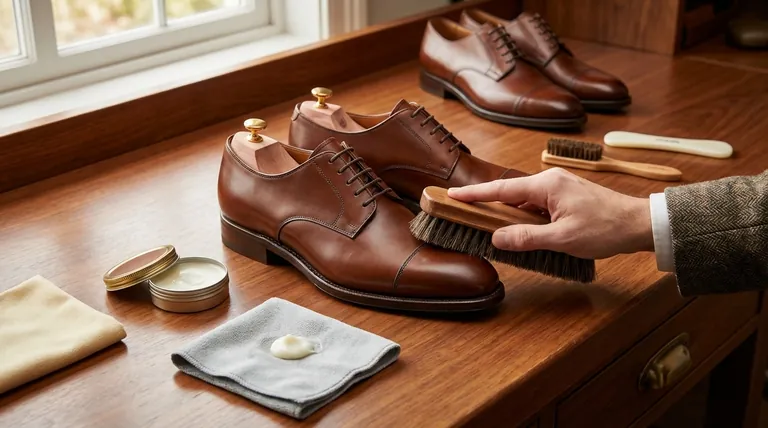 Quelles sont les étapes recommandées pour nettoyer et entretenir les chaussures à cousu Goodyear ? Prolongez la durée de vie de vos chaussures