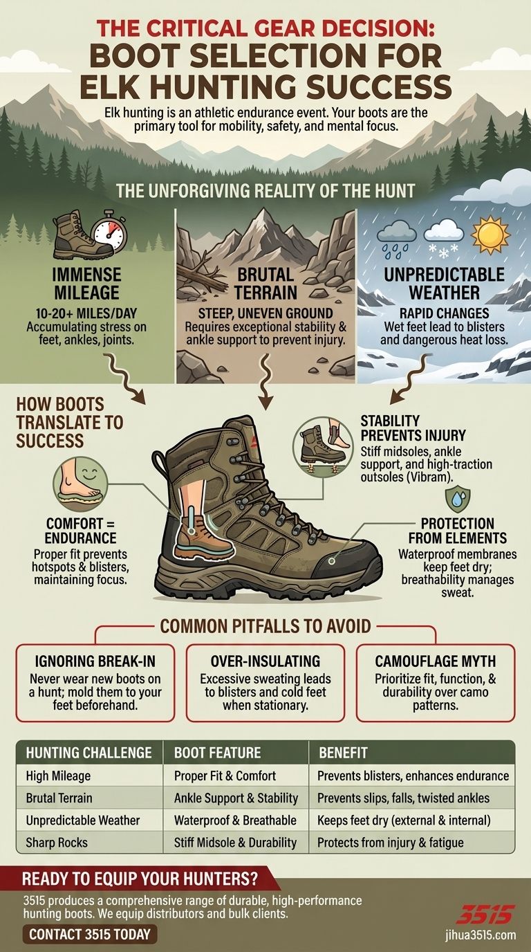 Warum ist die richtige Schuhwahl entscheidend für den Erfolg bei der Elchjagd? Ausdauer, Stabilität & Schutz Visuelle Anleitung