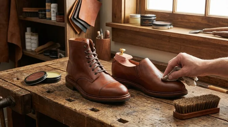 굿이어 웰트 제법으로 만든 신발은 환경적 손상으로부터 어떻게 보호해야 할까요? 방어 및 복구 주기를 마스터하세요.