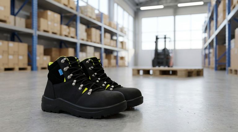 O que significa um retângulo azul em calçados de segurança? Decodificando os Símbolos de Proteção CSA