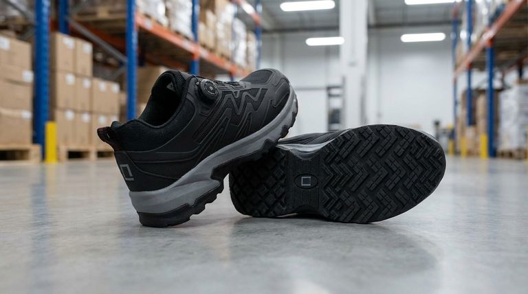 What does a grey rectangle symbol on safety footwear mean? A Guide to Grade 2 Toe Protection