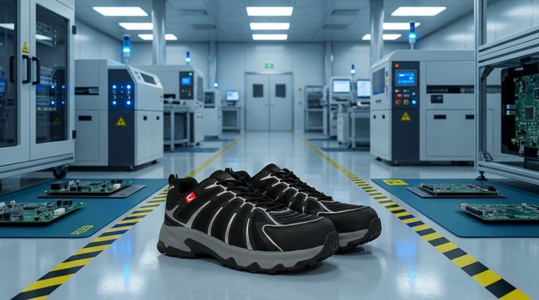 Cosa significa un rettangolo rosso con una C bianca sulle calzature di sicurezza? Guida essenziale alle calzature conduttive