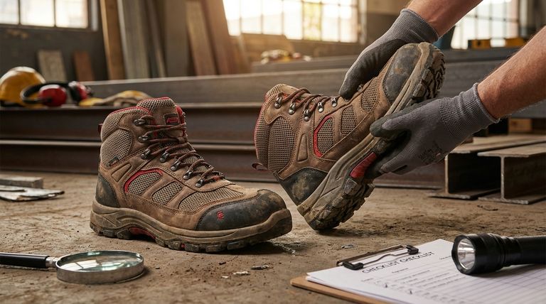 Pourquoi est-il important d'inspecter régulièrement les chaussures de sécurité ? Assurer une protection maximale pour vos employés