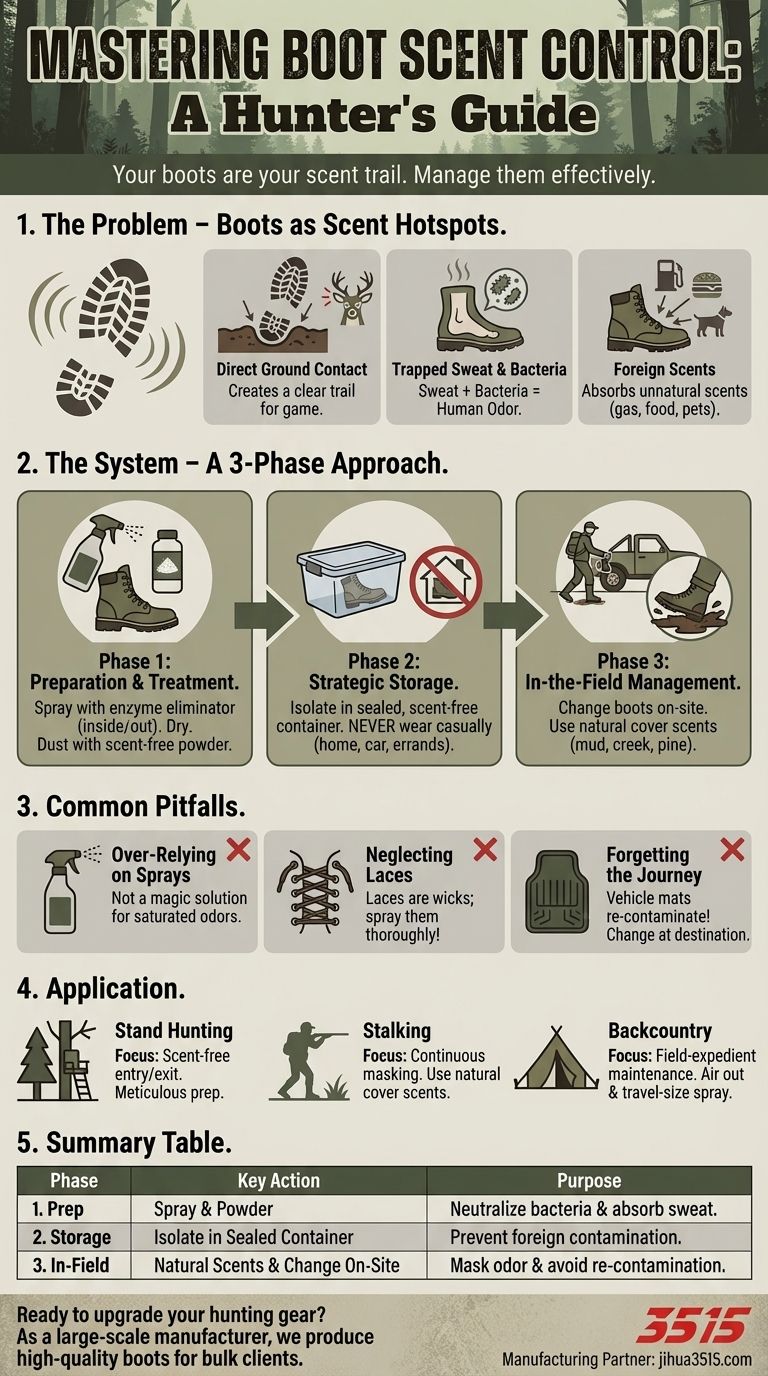 Comment les chasseurs peuvent-ils gérer le contrôle des odeurs de leurs bottes ? Un guide complet pour éliminer les odeurs Guide Visuel