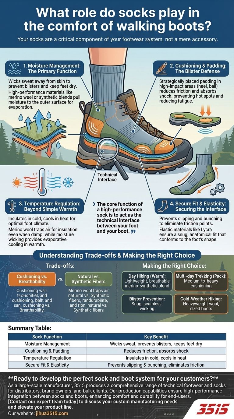 Qual o papel das meias no conforto das botas de caminhada? Maximize o desempenho do seu calçado Guia Visual