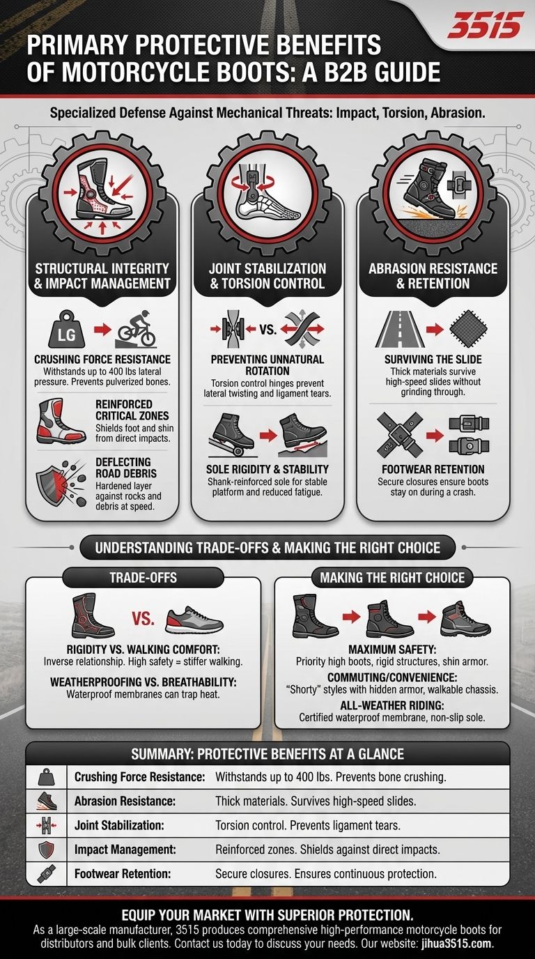 Quels sont les principaux avantages protecteurs des bottes de moto ? Sécurité essentielle pour chaque motard Guide Visuel