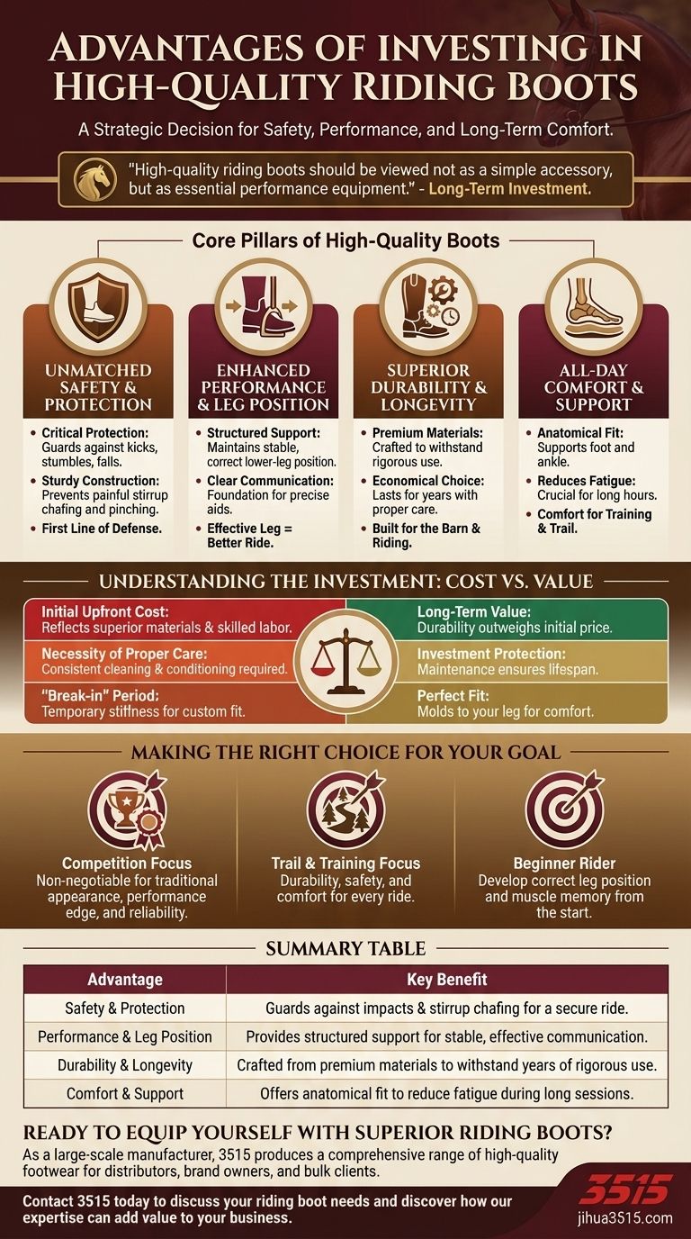 高品質なライディングブーツに投資するメリットは何ですか？安全とパフォーマンスを向上させる ビジュアルガイド
