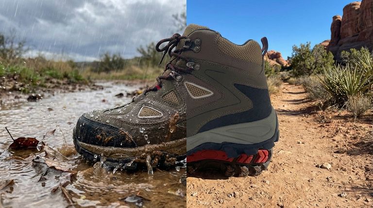 Qual è la differenza tra calzature da trekking impermeabili e resistenti all'acqua? Scegli l'attrezzatura giusta per il tuo sentiero