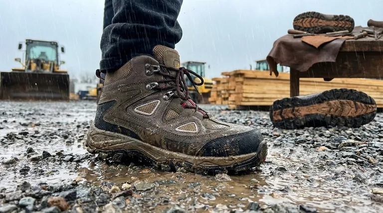 Pourquoi la construction Goodyear welt est-elle privilégiée pour les bottes de travail ? Pour une durabilité et une réparabilité inégalées