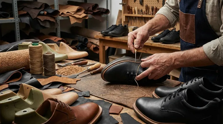 Combien de temps faut-il pour fabriquer une paire de chaussures Goodyear cousues ? Un voyage d'artisanat de 4 jours