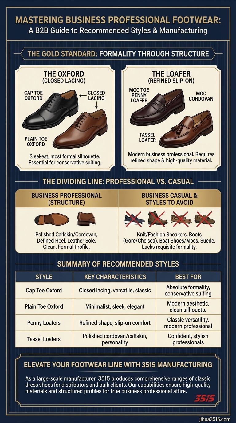 商务正装推荐的鞋款有哪些？正装鞋终极指南 图解指南