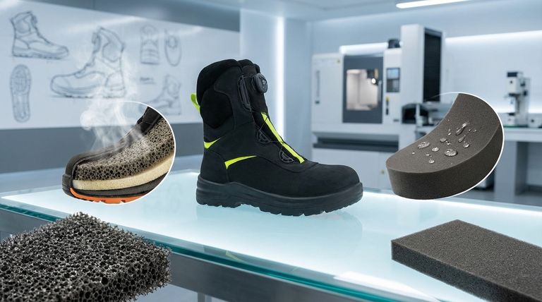 신발 갑피에 사용되는 두 가지 주요 폼 유형은 무엇인가요? 개방형 셀 vs. 폐쇄형 셀 설명