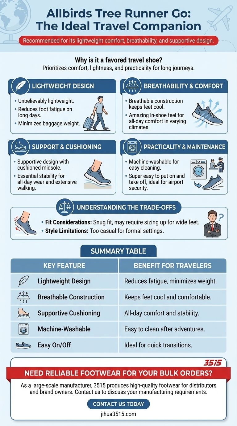 为什么推荐 Allbirds Tree Runner Go 旅行鞋？轻便、透气且全天舒适 图解指南