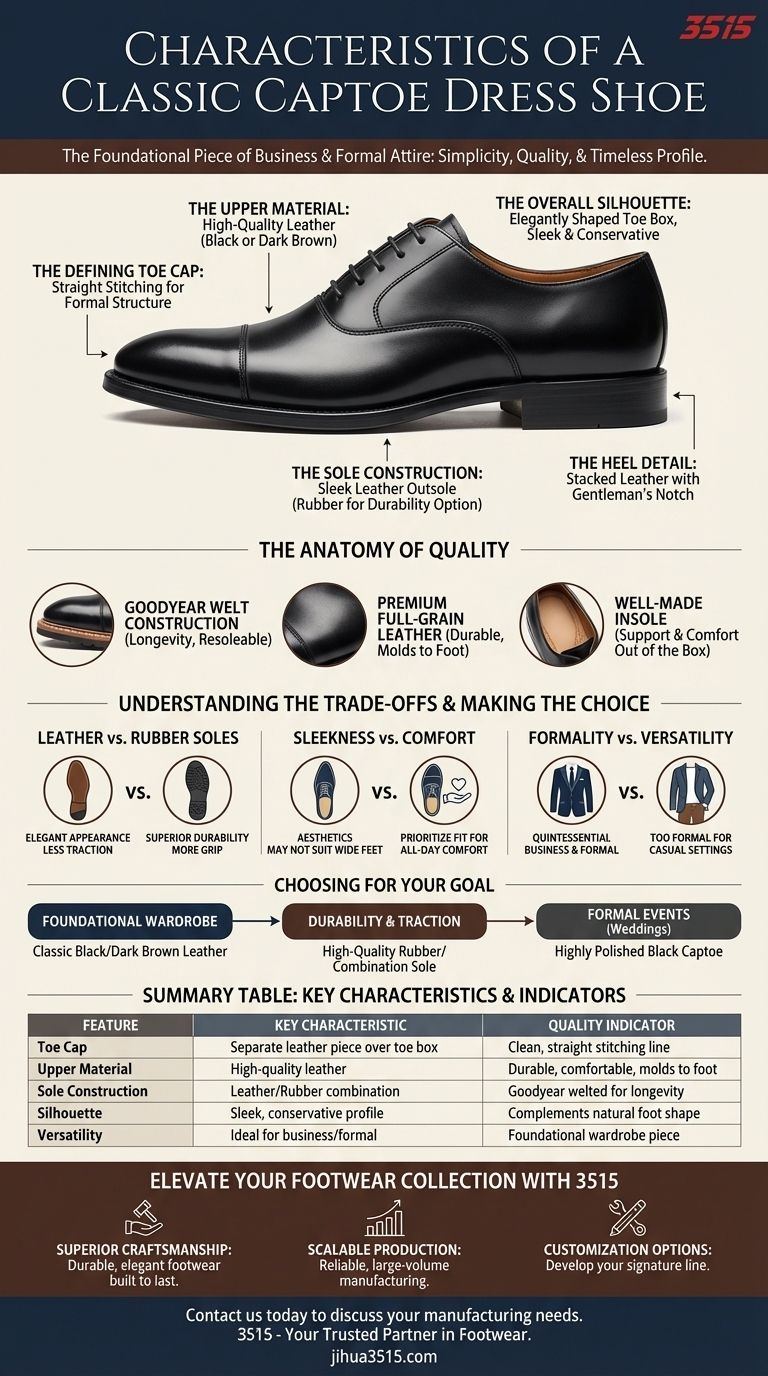 Quali sono le caratteristiche di una classica scarpa stringata con punta a coda di rondine? Una guida allo stile e alla qualità senza tempo Guida Visiva