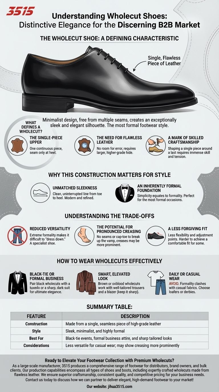 ホールカットシューズの特徴と着こなし方とは？フォーマルなエレガンスのためのガイド ビジュアルガイド