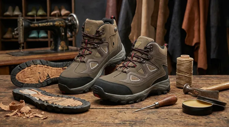 Wie hat sich die Goodyear-Rahmengenähte Konstruktion historisch entwickelt? Von handwerklicher Luxusware zum Industriestandard