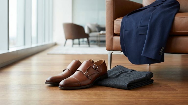 몽크 스트랩 슈즈가 비즈니스 캐주얼에 적합한 이유는 무엇인가요? 스타일과 전문성의 완벽한 균형