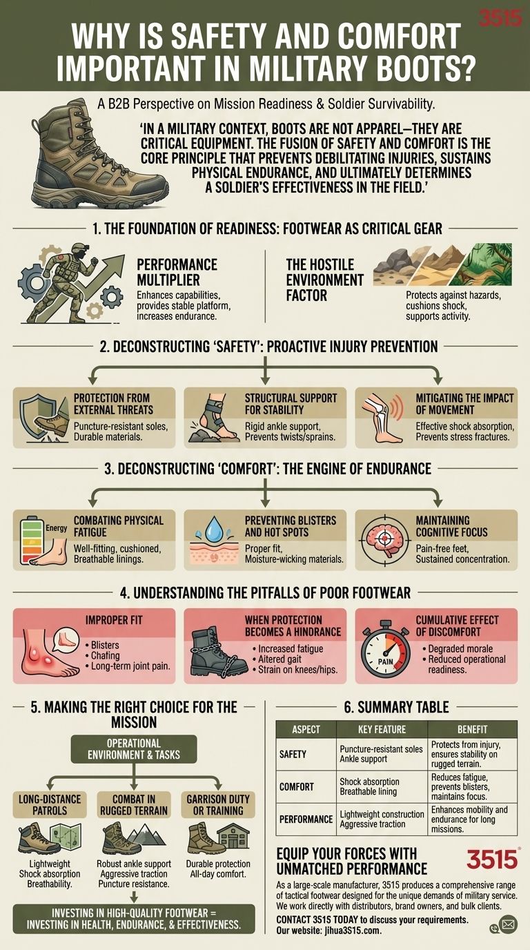 Warum sind Sicherheit und Komfort bei Militärstiefeln wichtig? Der Schlüssel zur Ausdauer von Soldaten und zum Erfolg von Missionen Visuelle Anleitung