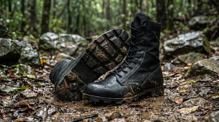 Quelle est l'importance des semelles extérieures antidérapantes dans les bottes de combat ? Assurer une traction et une stabilité critiques pour la mission