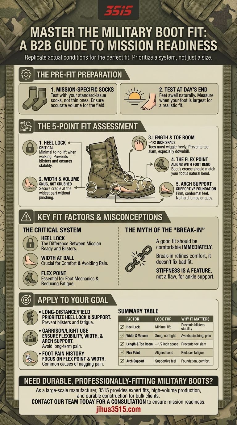 Que faire lorsque vous essayez de nouvelles bottes militaires ? Obtenez un ajustement parfait pour la préparation à la mission Guide Visuel