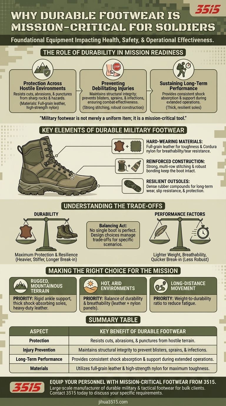 Por que o calçado durável é importante para os soldados militares? Garantindo o Sucesso da Missão e a Segurança do Soldado Guia Visual