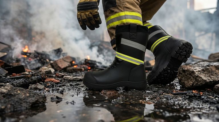 消防靴必备的五大功能是什么?最大安全与性能指南