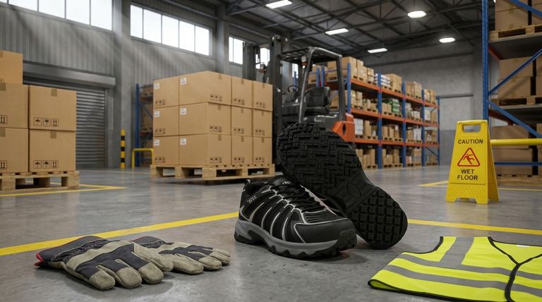 倉庫作業靴には安全のために何が必要ですか?一日中保護のための必須機能