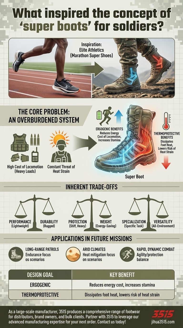 Was hat das Konzept der „Superstiefel“ für Soldaten inspiriert? Steigern Sie Ausdauer & Missionserfolg Visuelle Anleitung