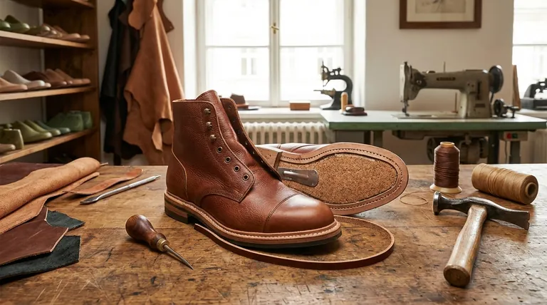 Quel pourcentage de chaussures utilise aujourd'hui des semelles Goodyear Welted ? Découvrez la marque de qualité à 1 %