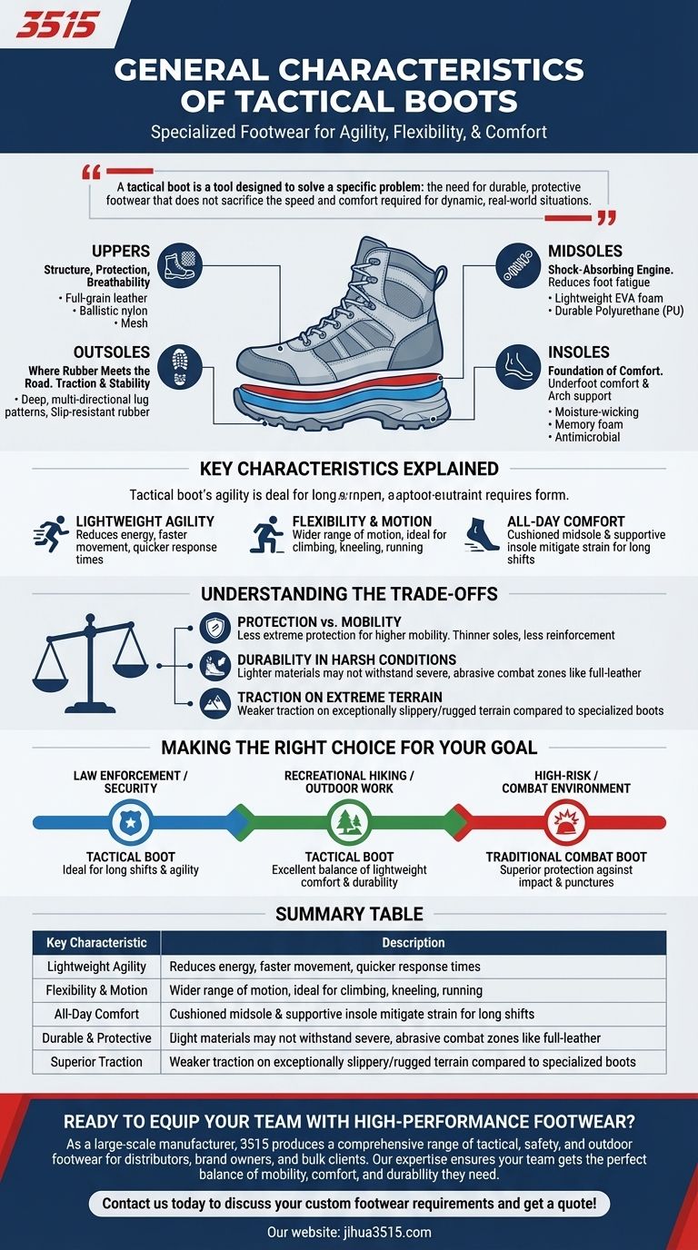 Was sind die allgemeinen Merkmale von taktischen Stiefeln? Leichte, agile Schuhe für Profis Visuelle Anleitung